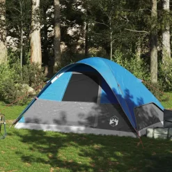 vidaXL Koepeltent 6-persoons waterdicht blauw