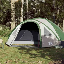 vidaXL Koepeltent 4-persoons waterdicht groen