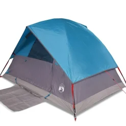 vidaXL Koepeltent 2-persoons waterdicht blauw