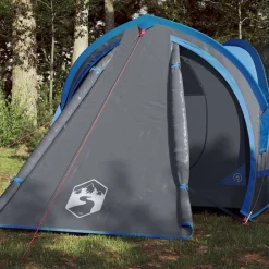 vidaXL Koepeltent 2-persoons waterdicht blauw