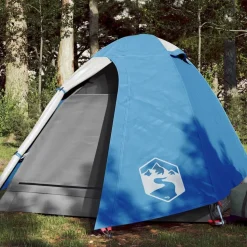 vidaXL Koepeltent 2-persoons waterdicht blauw