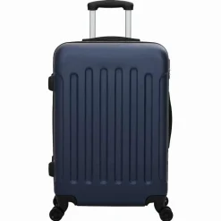 vidaXL Koffer met slot 3 pcs Donkerblauw 50 x 31 x 78 cm ABS Kunststof