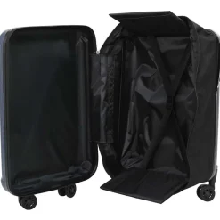 vidaXL Koffer met slot Donkerblauw 34 x 23 x 55.5 cm ABS Kunststof