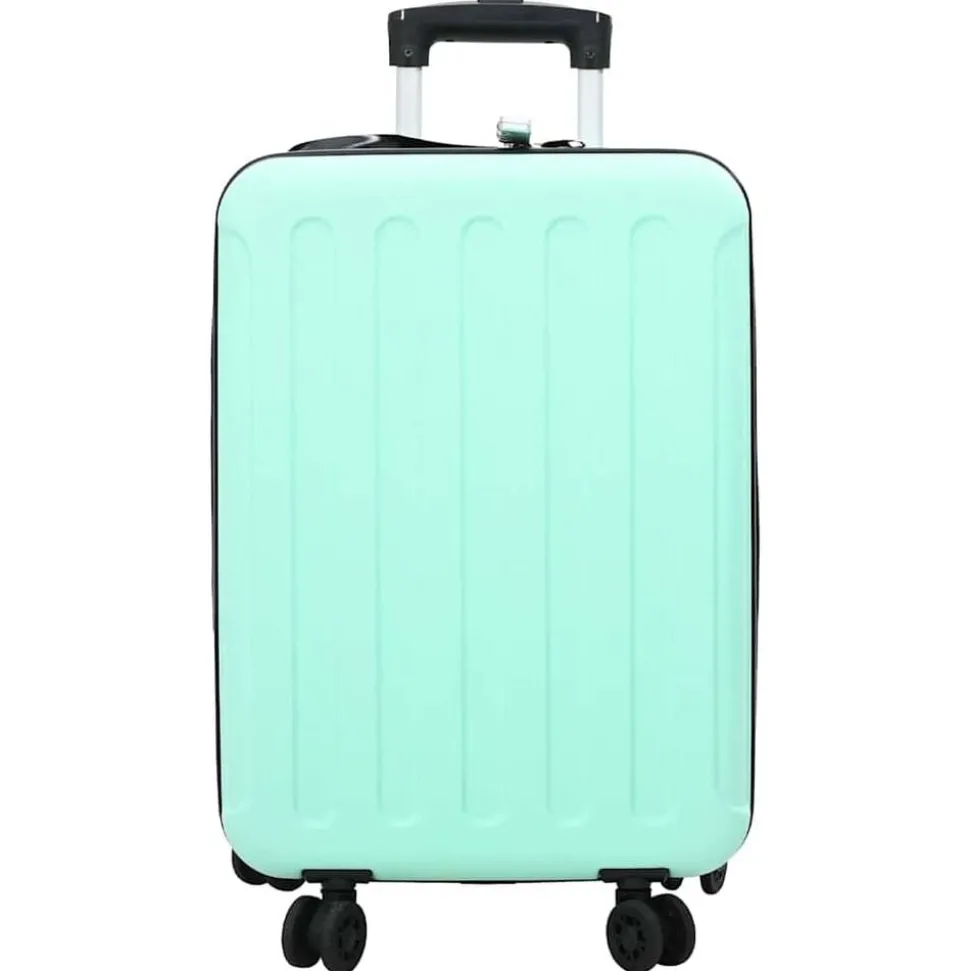 vidaXL Koffer met slot Mintgroen 34 x 23 x 55.5 cm ABS Kunststof