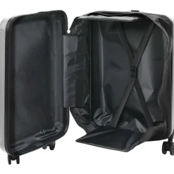 vidaXL Koffer met slot Zilver 34 x 23 x 55.5 cm ABS Kunststof