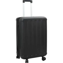 vidaXL Koffer met slot Zwart 34 x 23 x 55.5 cm ABS Kunststof