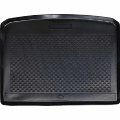 vidaXL Kofferbakmat Zwart Rubber