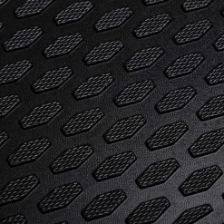 vidaXL Kofferbakmat Zwart Rubber