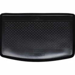vidaXL Kofferbakmat Zwart Rubber