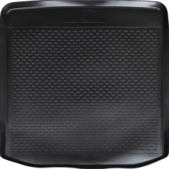 vidaXL Kofferbakmat Zwart Rubber