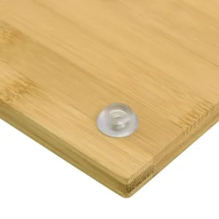 vidaXL Kookplaatafdekking 50x56x1,5 cm bamboe