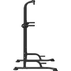 vidaXL Kracht Toren Dip Station Zwart 102 x 95 x 210 cm