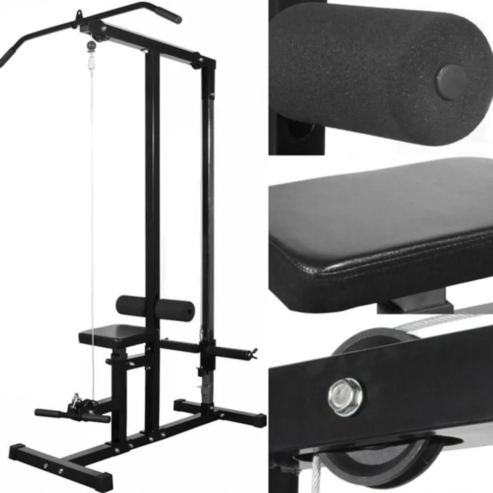 vidaXL Krachttoren met halterset 30,5 kg