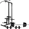 vidaXL Krachttoren met halterset 60,5 kg