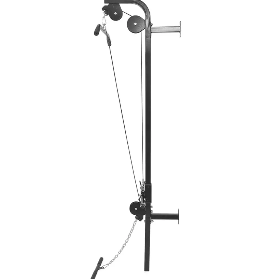 vidaXL Krachttoren voor aan de wand met gewichtsschijven 40 kg