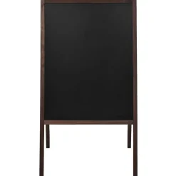 vidaXL Krijtbord dubbelzijdig vrijstaand 60x80 cm cederhout