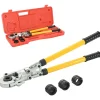vidaXL Krimptang hydraulisch 16-20-26-32 mm