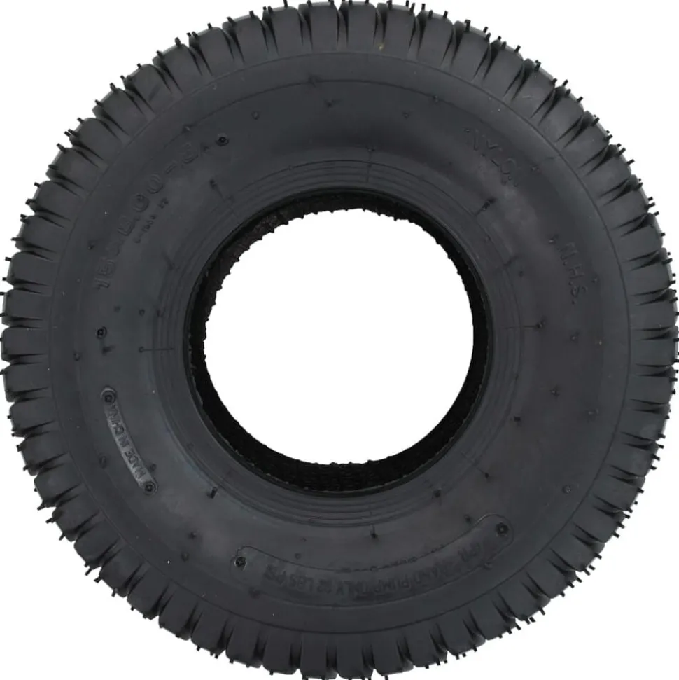 vidaXL Kruiwagenbanden 2 st 15x6.00-6 4PR rubber