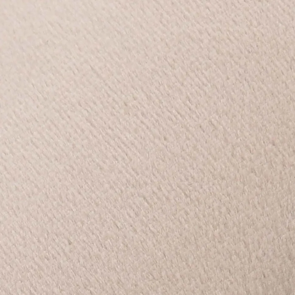 vidaXL Kruk fluweel 28 x 36 cm abrikoos- en goudkleurig