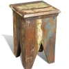 vidaXL Kruk massief gerecycled hout