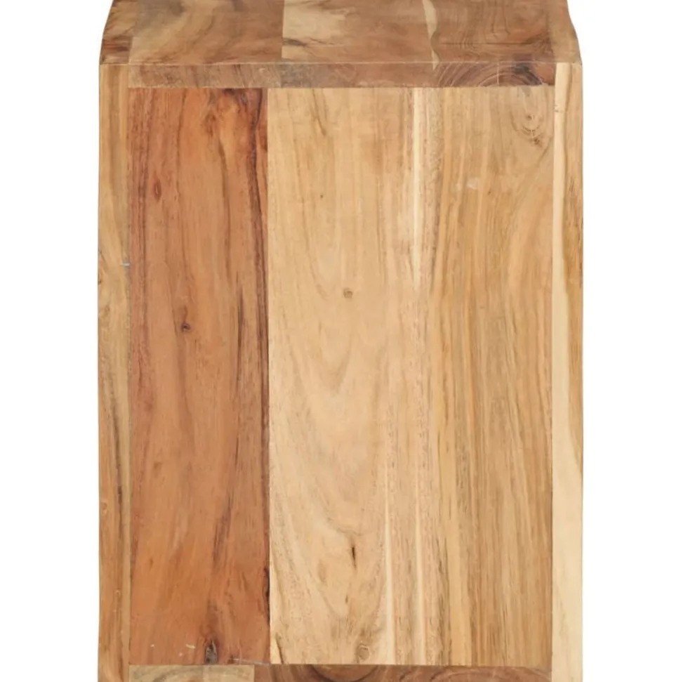 vidaXL Kruk 40x30x40 cm massief acaciahout