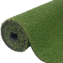 vidaXL Kunstgras 1x10 m/20 mm groen
