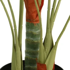 vidaXL Kunstpalmboom met 3 stammen 85 cm polypropeen groen