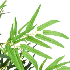 vidaXL Kunstplant bamboe 500 bladeren 80 cm groen