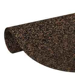 vidaXL Kurk Rol Bruin 200 x 100 cm Kurk en Rubber