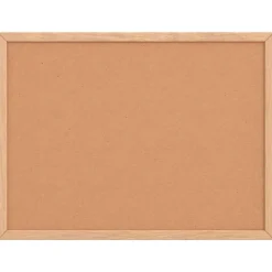 vidaXL Kurkbord met massief grenenhouten frame 40x30 cm