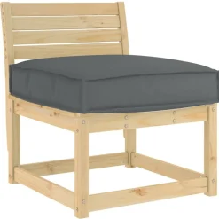 vidaXL Kussen Antraciet 60 x 60 x 12 cm Oxford Stof