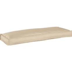 vidaXL Kussen Beige 110 x 40 x 8 cm Oxford Stof