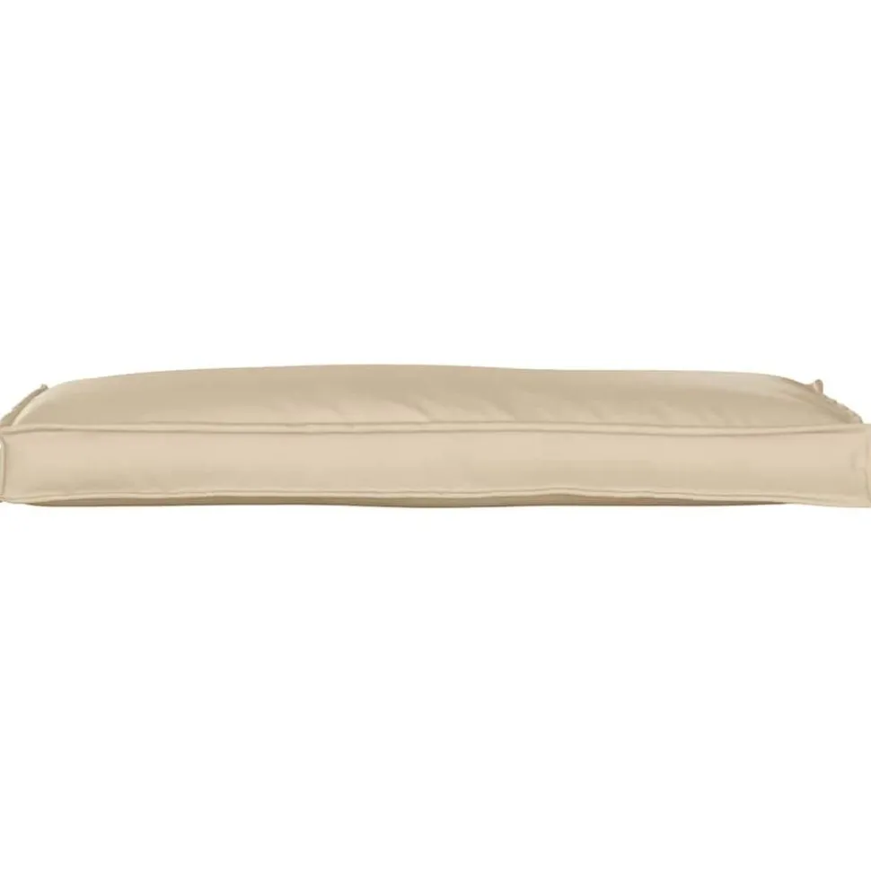 vidaXL Kussen Beige 110 x 40 x 8 cm Oxford Stof