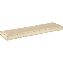 vidaXL Kussen Beige 140 x 40 x 8 cm Oxford Stof