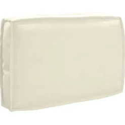 vidaXL Kussen Crème 60 x 40 x 12 cm Oxford Stof