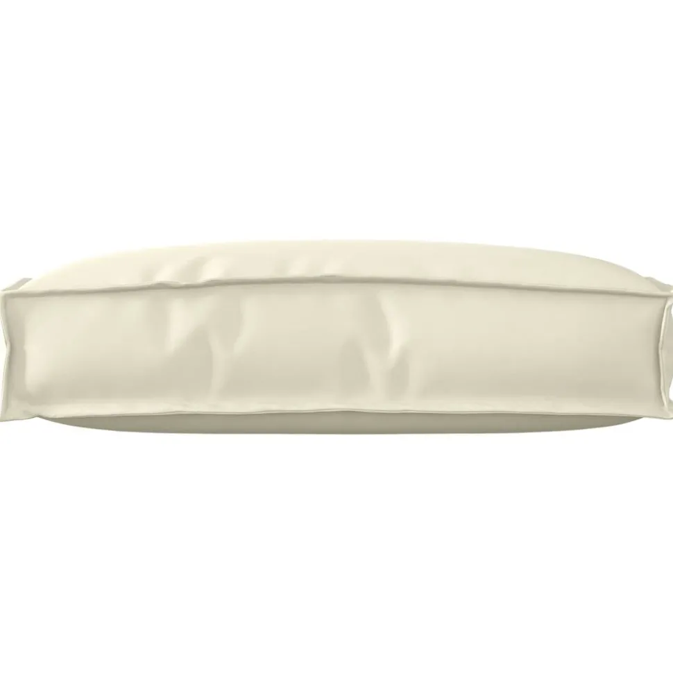 vidaXL Kussen Crème 60 x 40 x 12 cm Oxford Stof