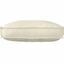 vidaXL Kussen Crème 70 x 40 x 12 cm Oxford Stof
