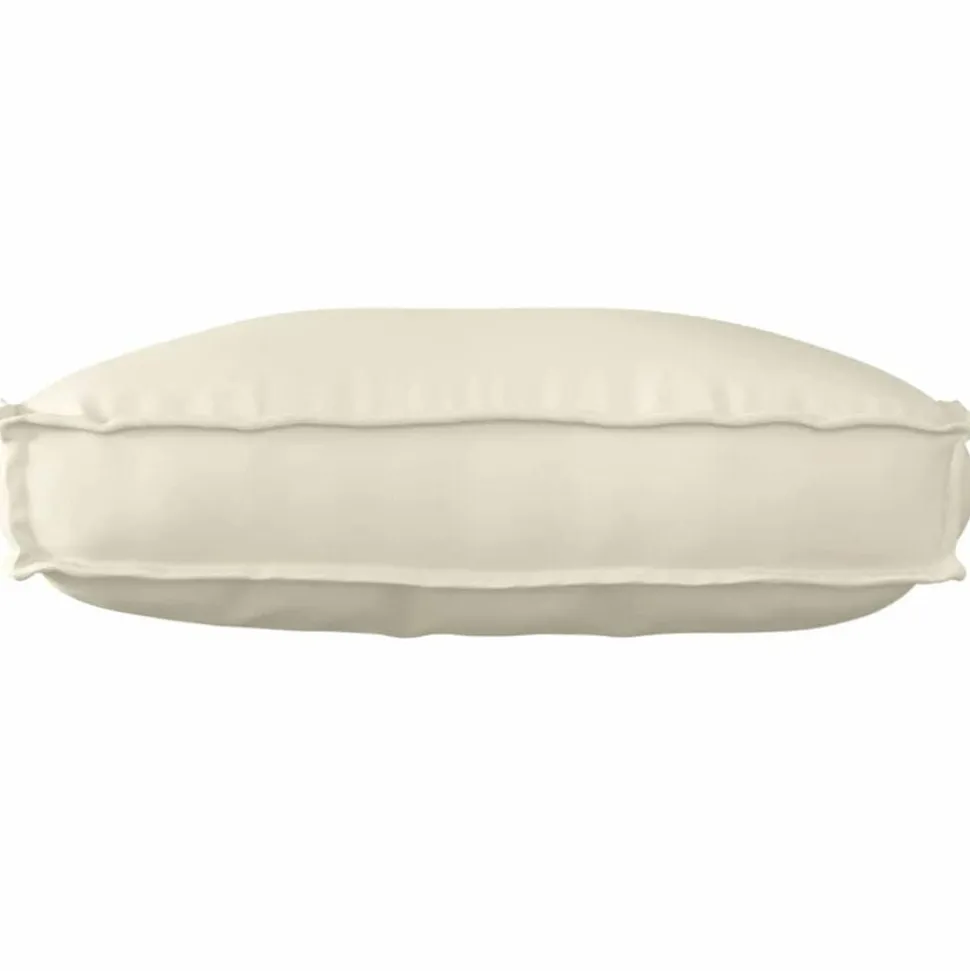 vidaXL Kussen Crème 70 x 40 x 12 cm Oxford Stof