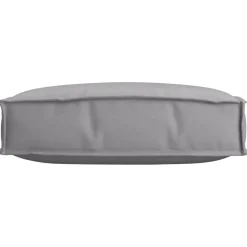 vidaXL Kussen Grijs 60 x 60 x 12 cm Oxford Stof