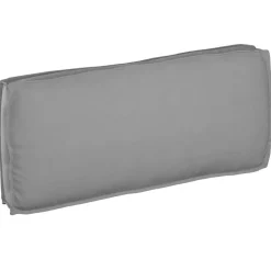 vidaXL Kussen Grijs 120 x 50 x 12 cm Oxford Stof