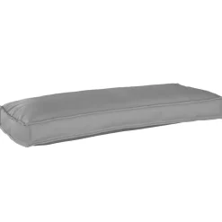 vidaXL Kussen Grijs 100 x 40 x 8 cm Oxford Stof