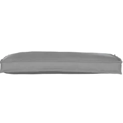 vidaXL Kussen Grijs 100 x 40 x 8 cm Oxford Stof