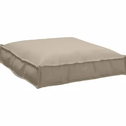 vidaXL Kussen Taupe 70 x 70 x 12 cm Oxford Stof