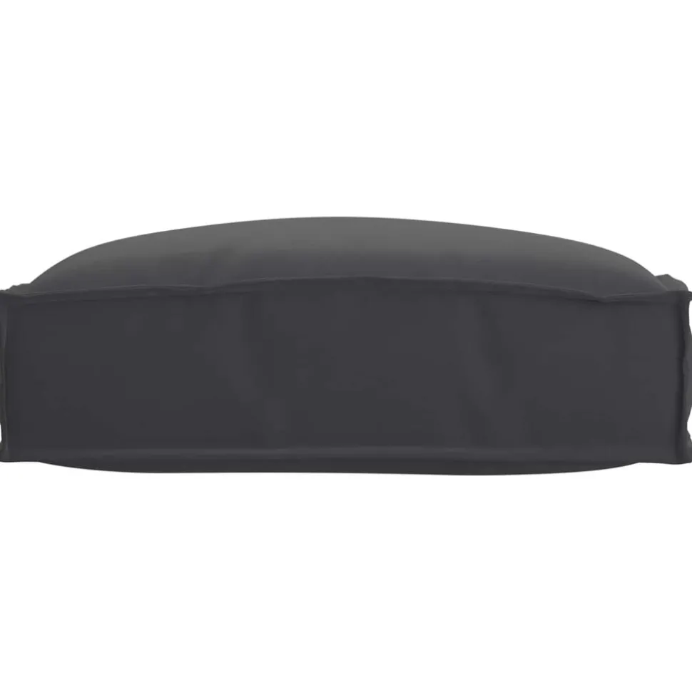 vidaXL Kussen Zwart 50 x 50 x 12 cm Oxford Stof