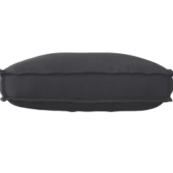 vidaXL Kussen Zwart 70 x 40 x 12 cm Oxford Stof