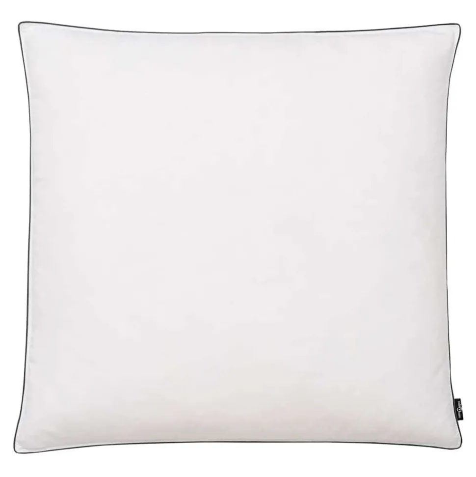 vidaXL Kussens 2 st licht 80x80 cm dons-/verenvulling wit