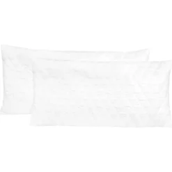 vidaXL Kussens 2 st 80x40x14 cm traagschuim