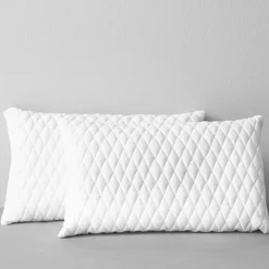 vidaXL Kussens 2 st 80x40x14 cm traagschuim