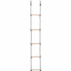 vidaXL Ladder met 5 sporten 210 cm massief grenenhout