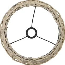 vidaXL Lampenkap 38x23 cm wicker naturel